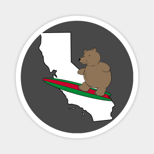 California Bear Magnet